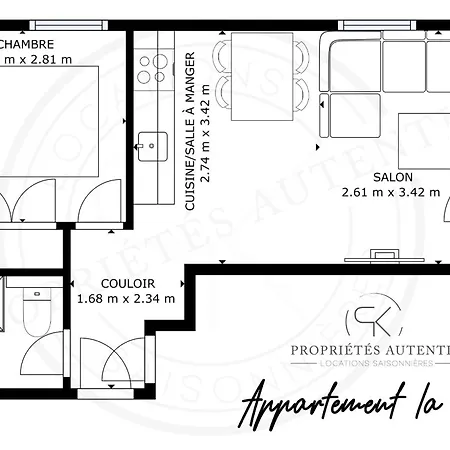 Flat La Loge - At The Foot Of The Jaillet In *
